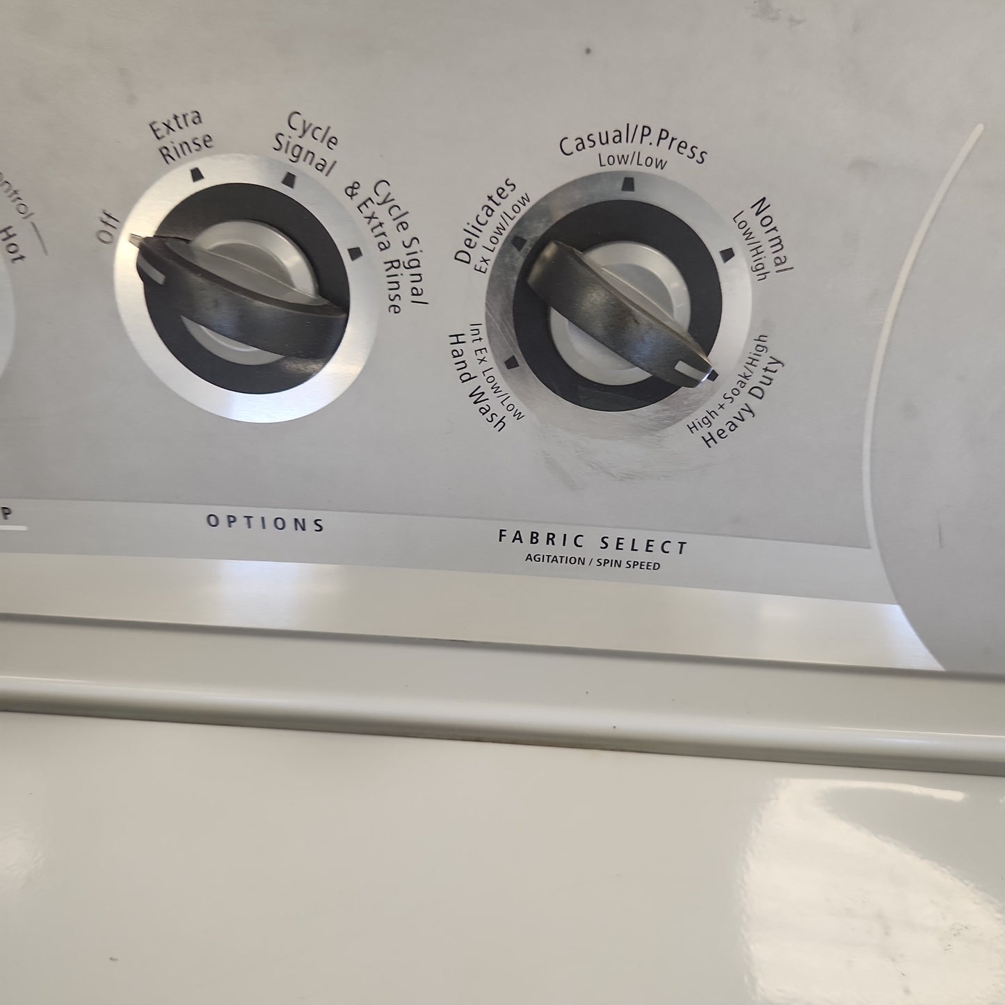 W-0298 WHIRLPOOL WASHER