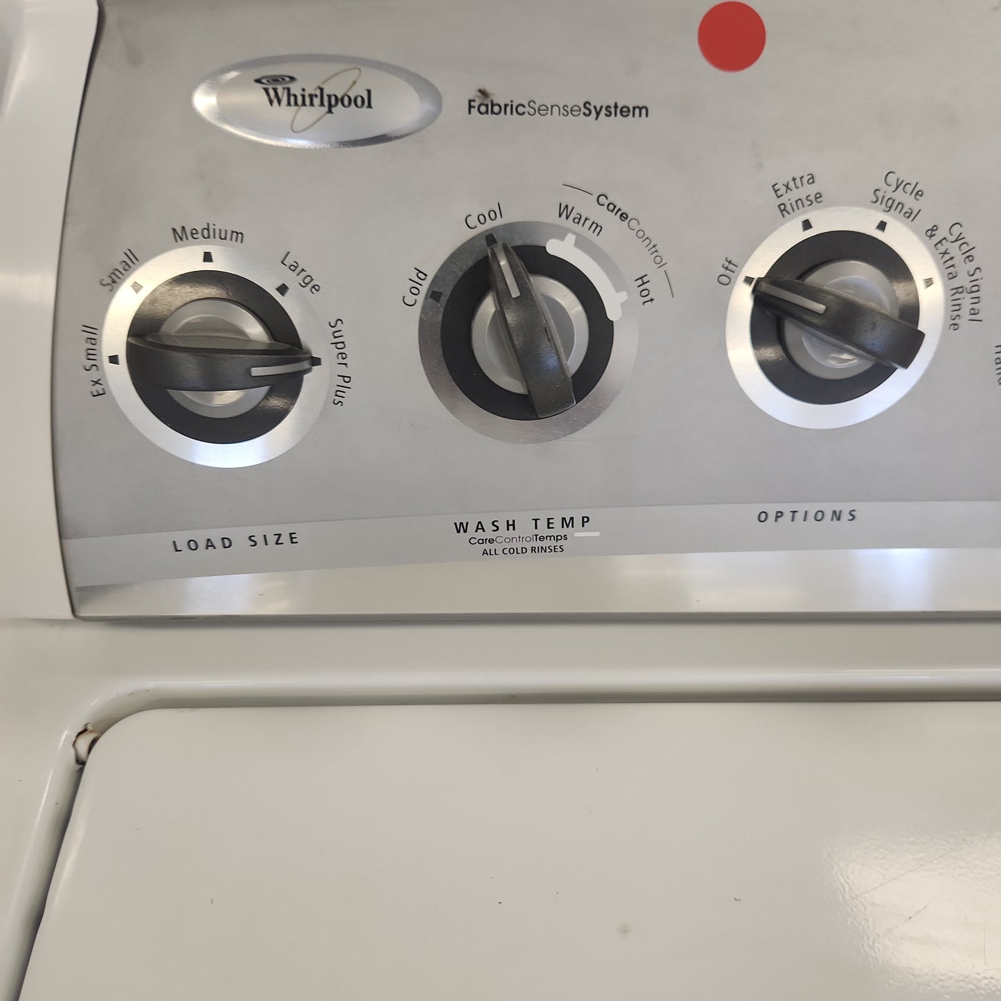 W-0298 WHIRLPOOL WASHER
