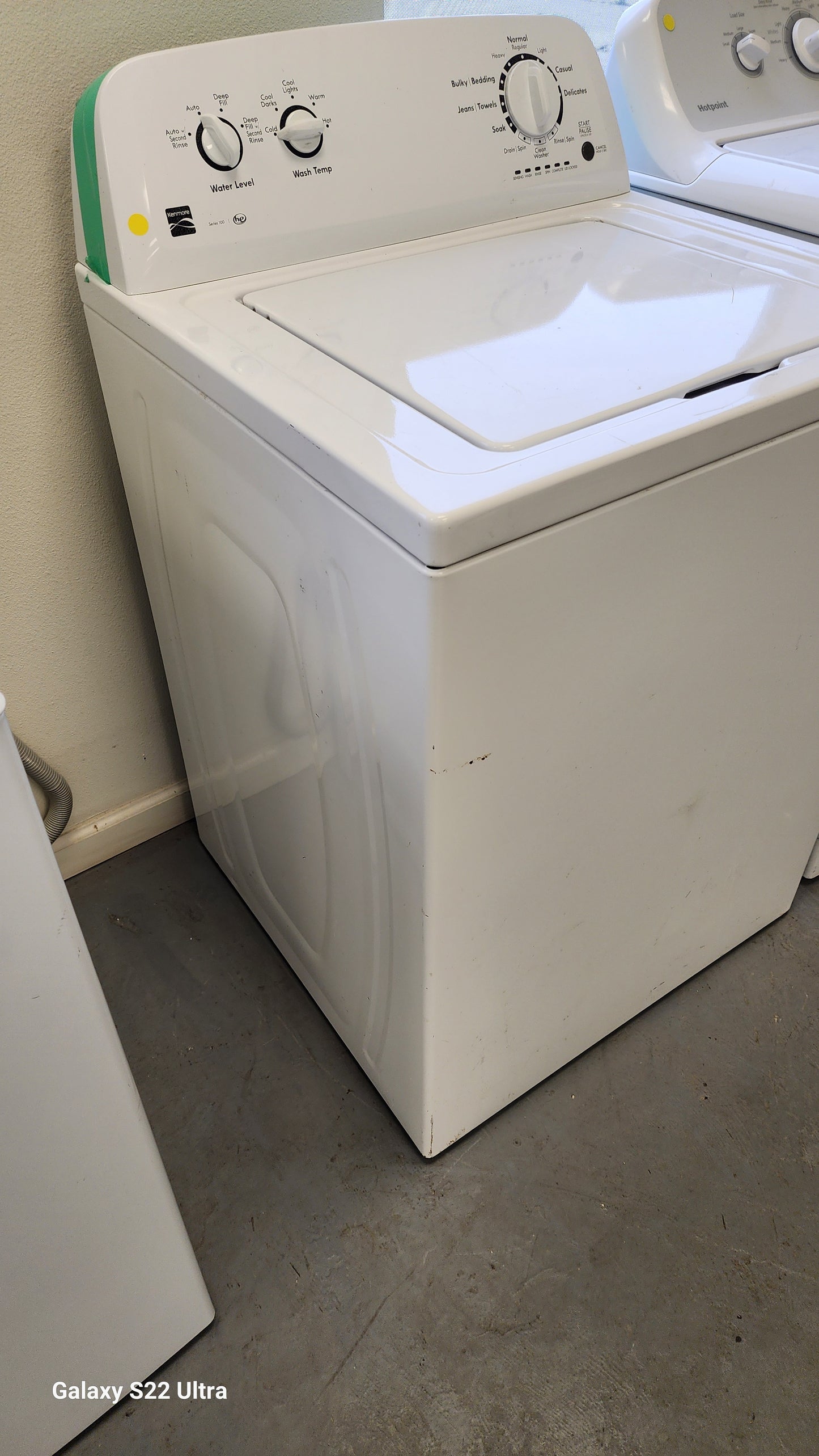 Kenmore washer hi efficiency W-0210
