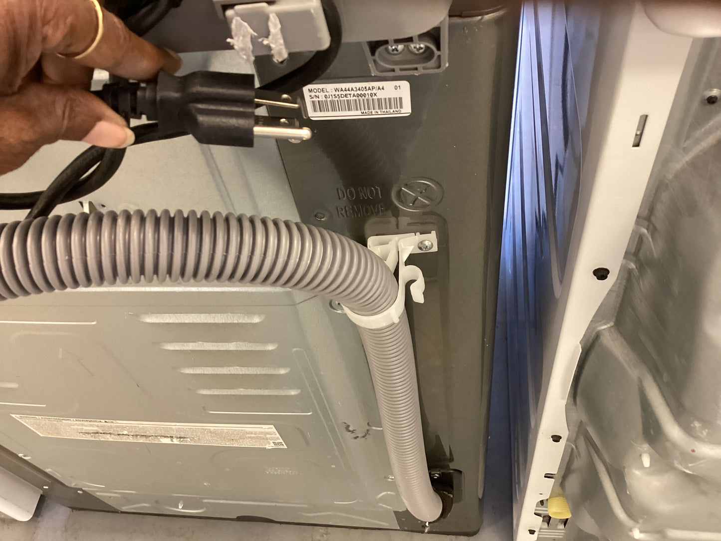 *W-010X. SAMSUNG WASHER