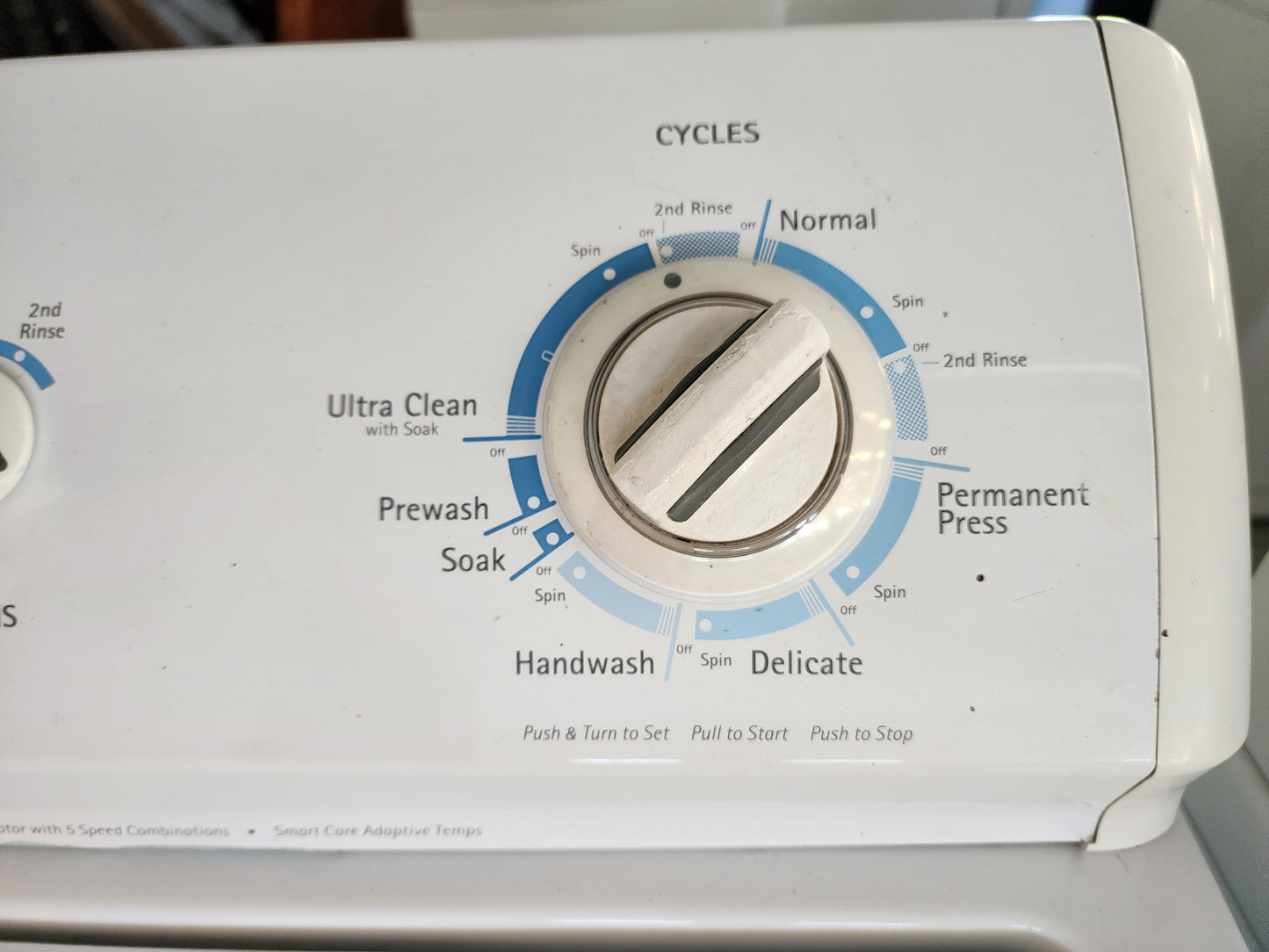 W-1660 KENMORE 800 SERIES WASHER