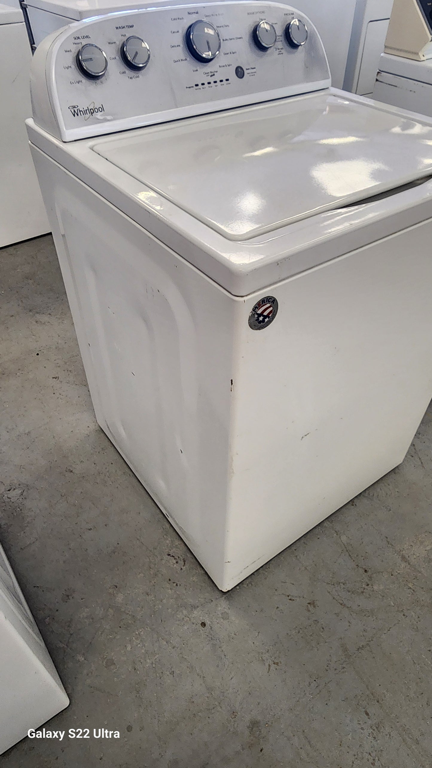 Washer whirlpool W-4670
