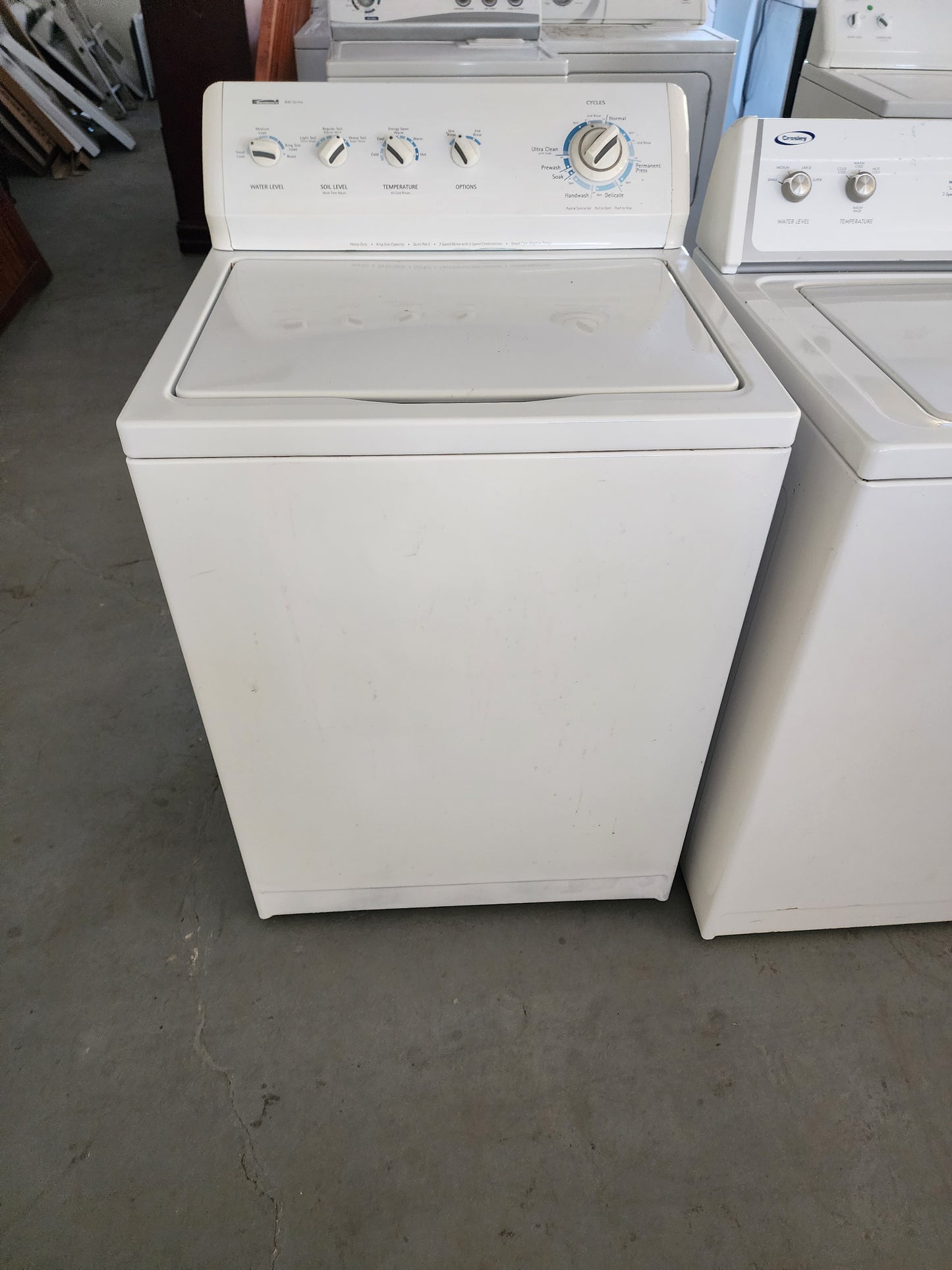 W-1660 KENMORE 800 SERIES WASHER