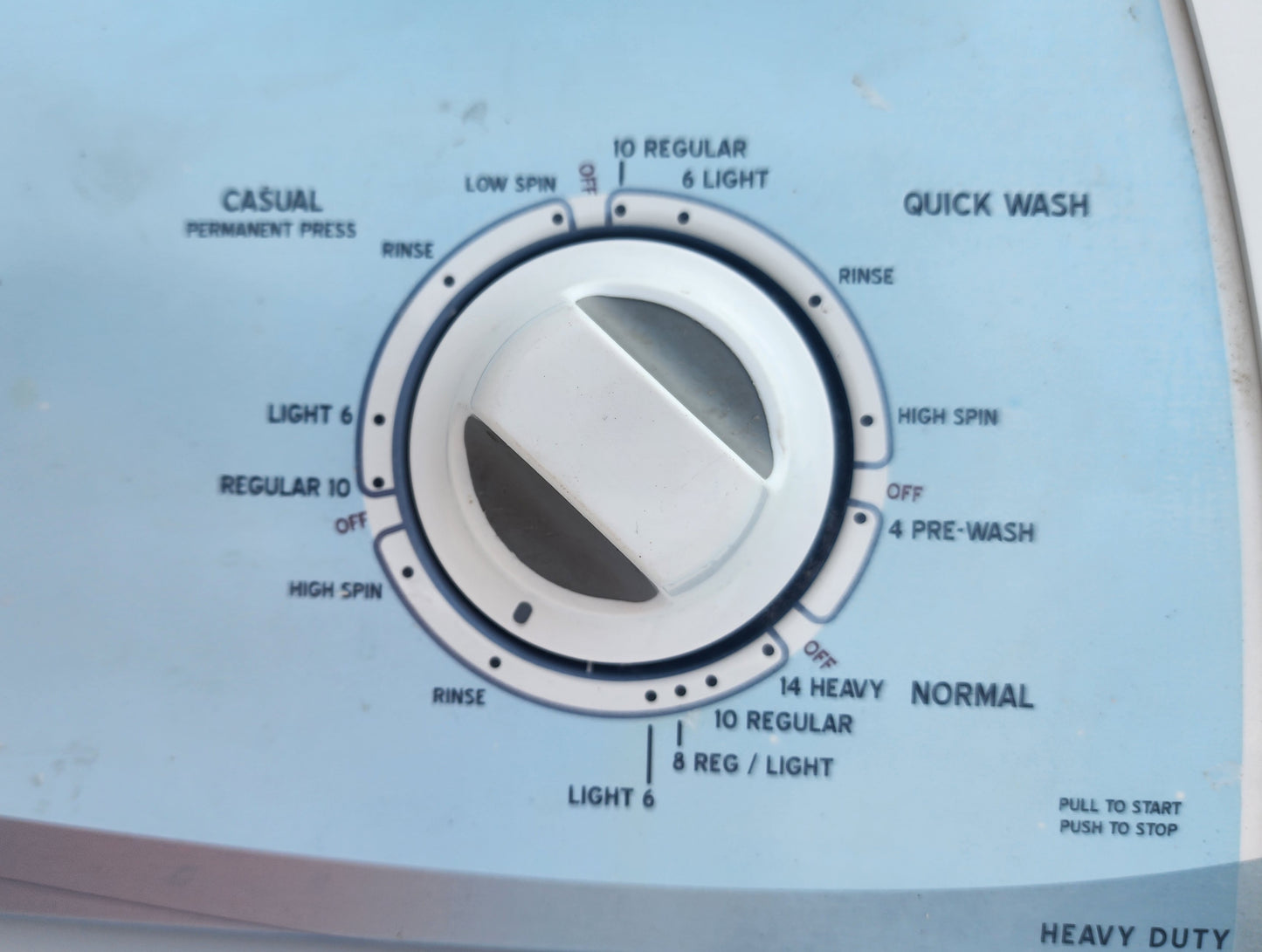 AMANA USED WASHER W-0325 1 YEAR WARRANTY 3 REPAIRS IN 12 MONTH PERIOD IF PURCHASED AT $495