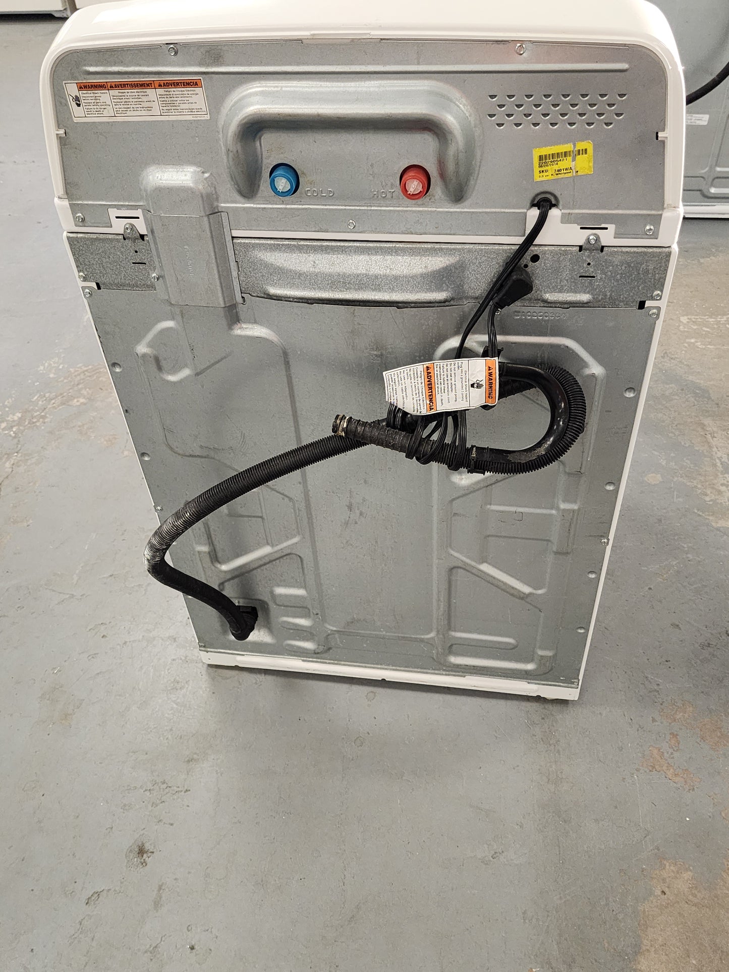 WHIRPHOOL WASHER W-3905