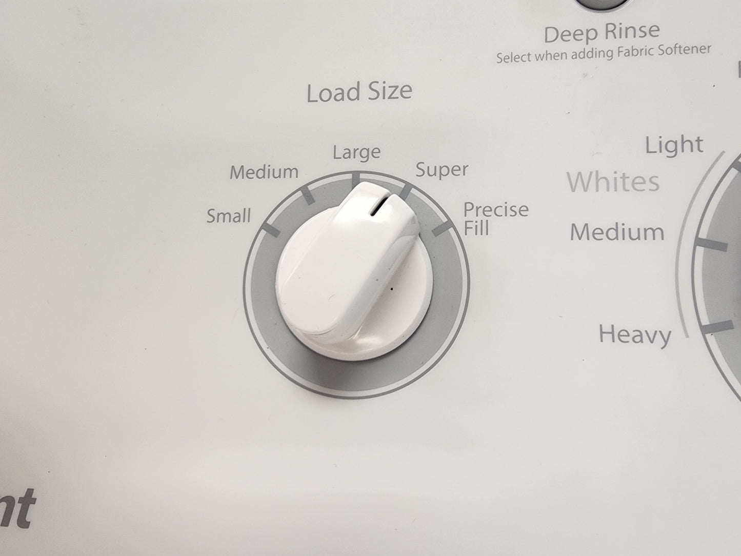 W-932G. Ge washer. One year warranty 2 repair in the one year time frame,you are responsible to bring the washer back into the store for any repairs.We do not cover the springs due to over loading of the washer we put new springs in it.