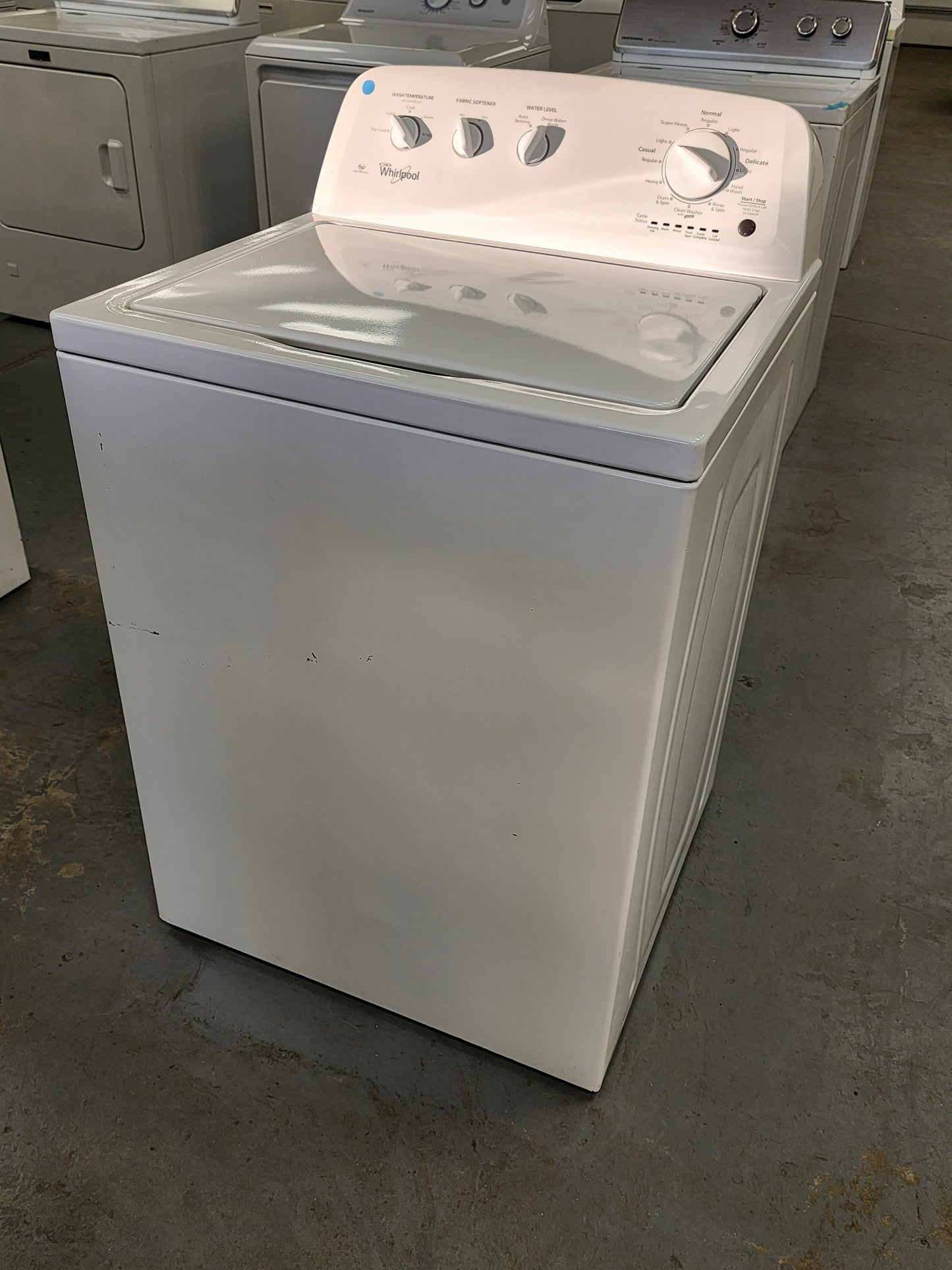 WHIRPHOOL WASHER W-3905