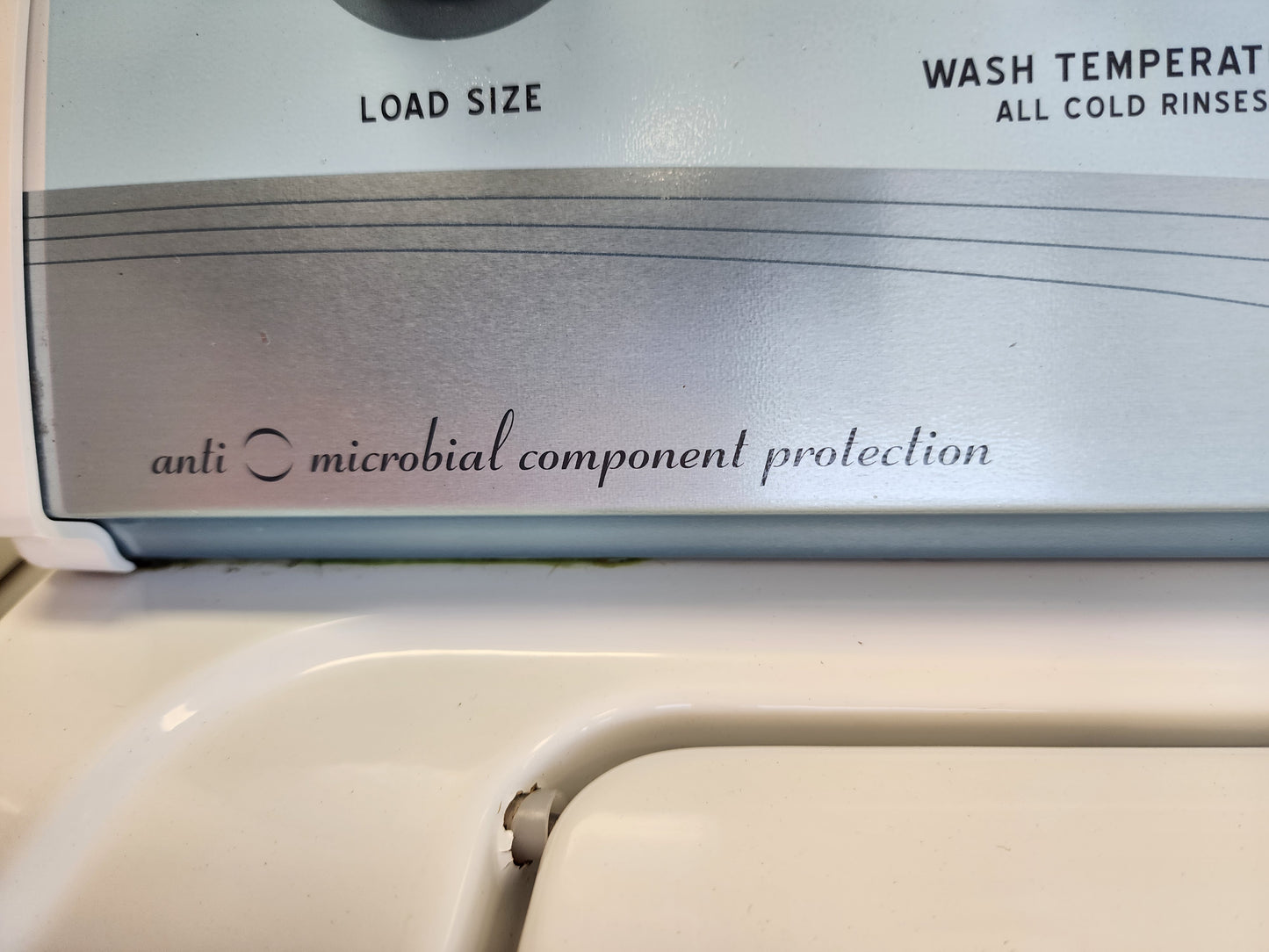 AMANA USED WASHER W-0325 1 YEAR WARRANTY 3 REPAIRS IN 12 MONTH PERIOD IF PURCHASED AT $495