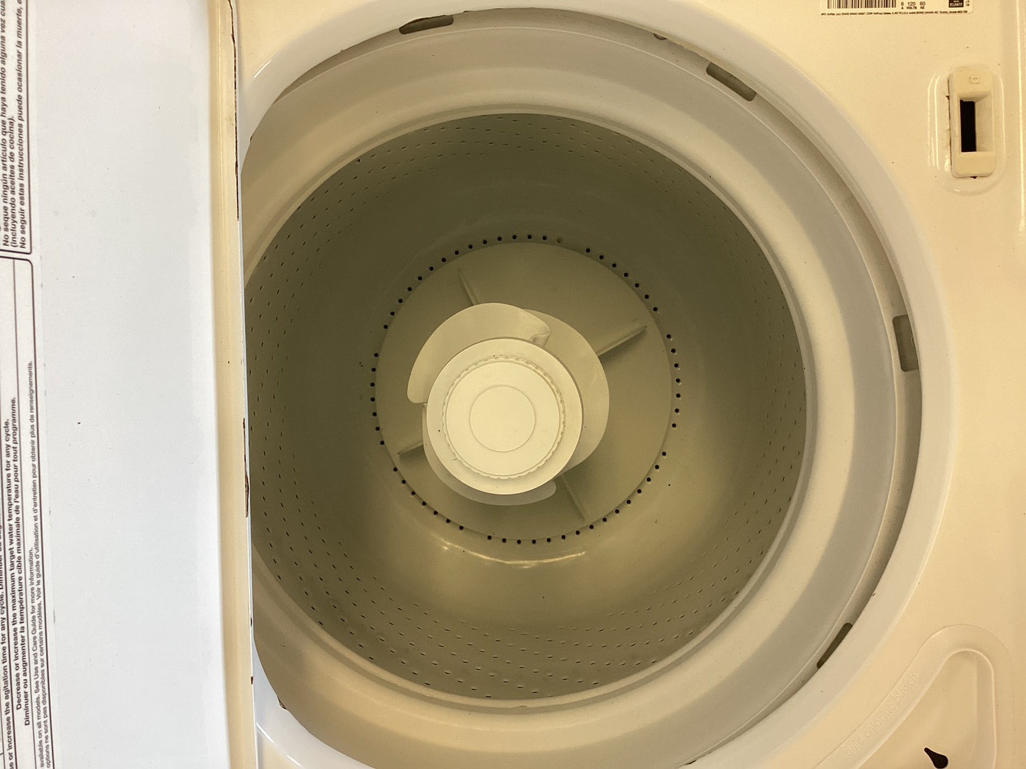 *W-4769 KENMORE SERIES 100 WASHER