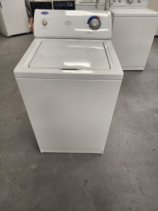 WASHER CROSLEY 1 YEAR WARRANTY W-0136
