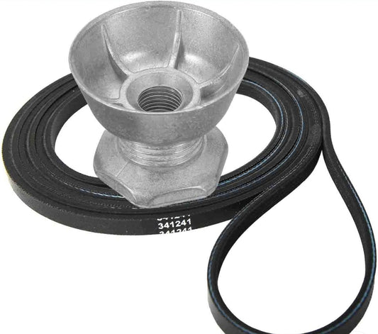 341241 Dryer Belt & 8066184 Motor Pulley